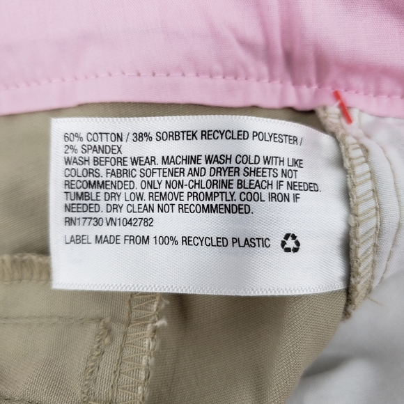 NWT Cat & Jack Girls School Uniform Pants Size 18 - Four Pack Beige And Blue - Picture 7 of 11